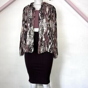 vintage Boho Shirt Vintage Button Up Brown Cream Artsy Fairy Grunge Whimsigoth